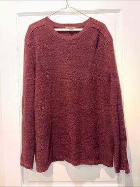 Michael Kors Men's Maroon Crewneck Sweater